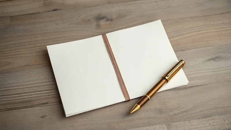 A close up photograph of a signed paper contract resting on a wooden desk beside a brass fountain pen.